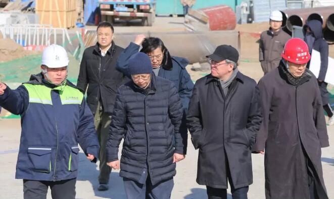 北京市副市长隋振江调研华清地热集团所承担建设的北京城市副中心地热“两能”项目