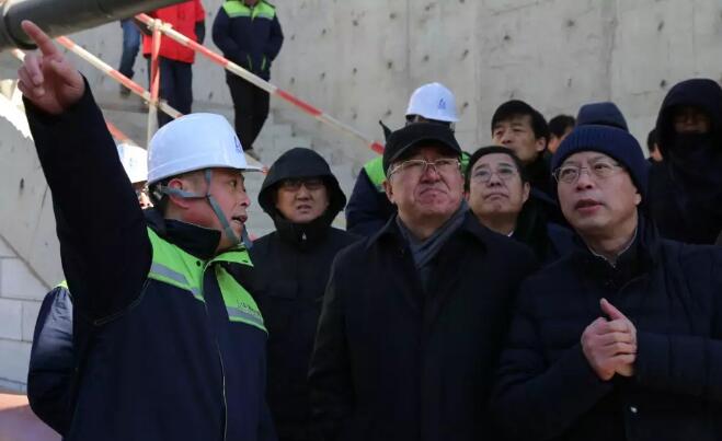 北京市副市长隋振江调研华清地热集团所承担建设的北京城市副中心地热“两能”项目
