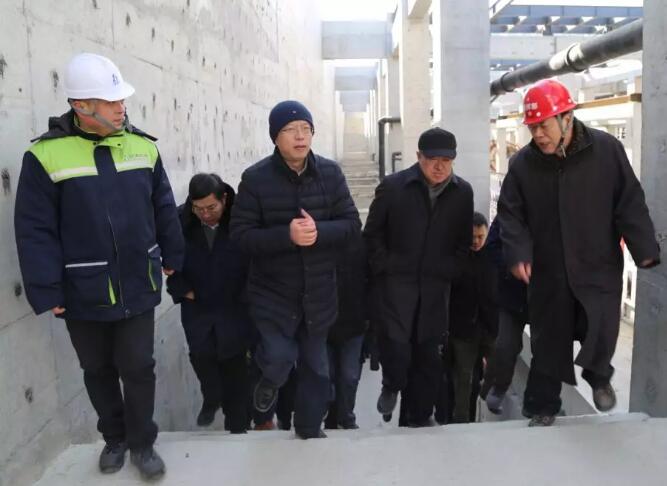 北京市副市长隋振江调研华清地热集团所承担建设的北京城市副中心地热“两能”项目
